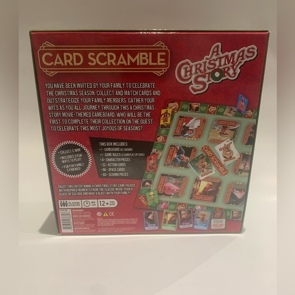 A Christmas Story Card Scramble Board Game - Picture 4 of 7
